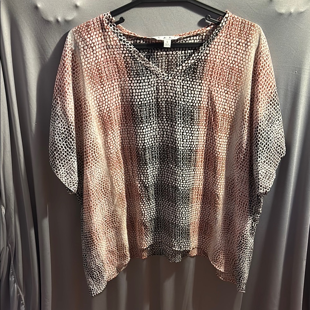Women's Multicolor Patterned Top